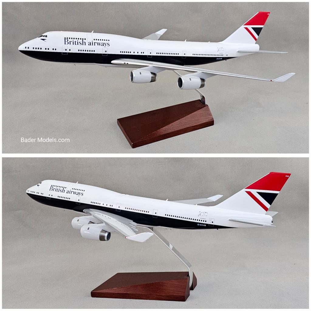 British Airways - B747-400 (OC) - (1:200)